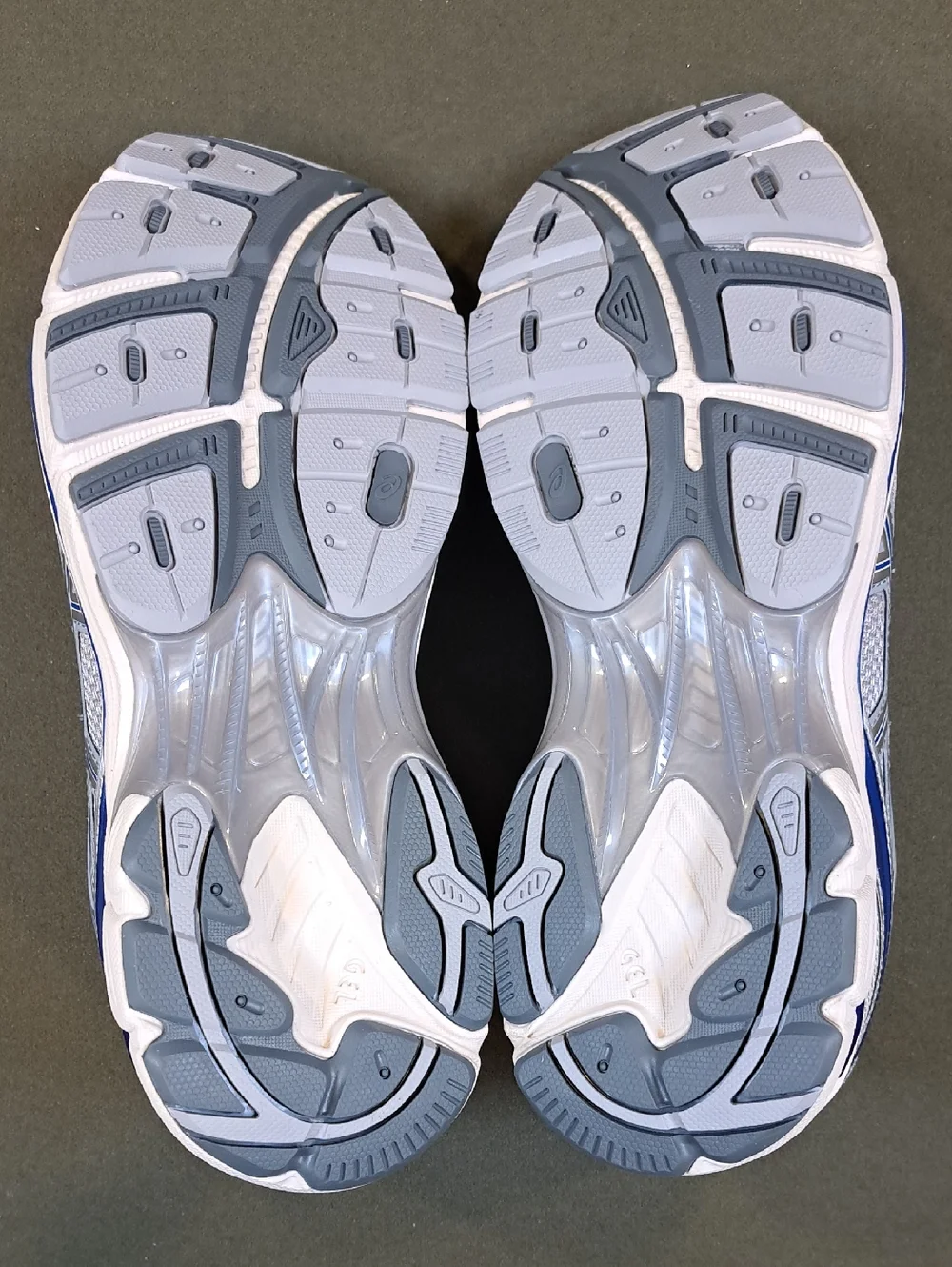 Asics GT-2160 Sneakers - Color: Grey/Marine - Unisex: Women 10, Men 8.5 - Picture 8 of 9